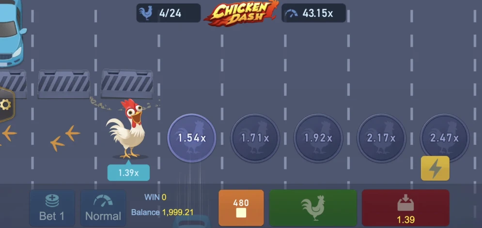 Chicken Dash Slot